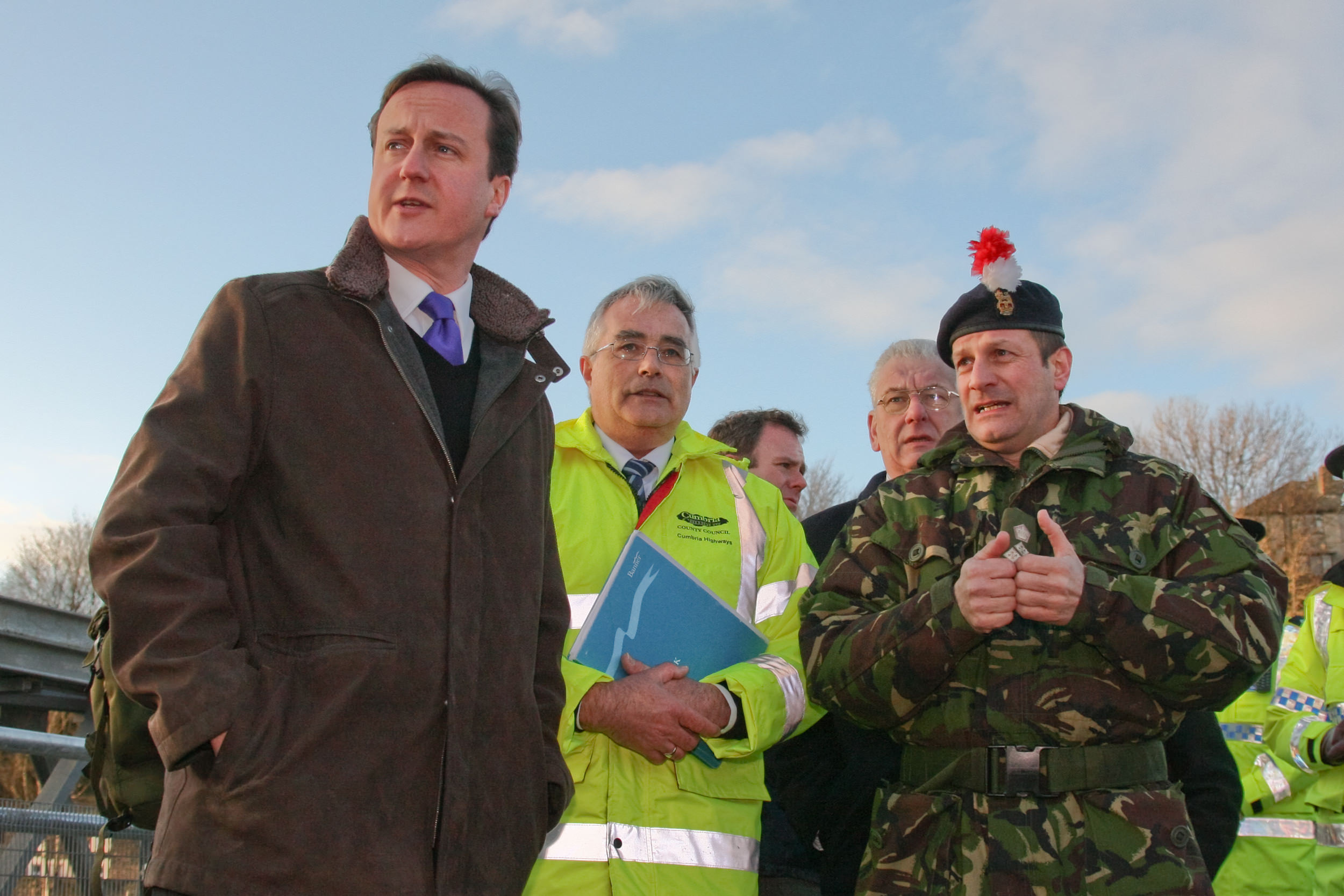 David Cameron at Workington